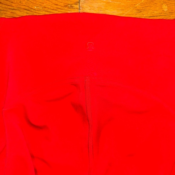 Lululemon Athletica Red Leggings - Picture 3 of 4